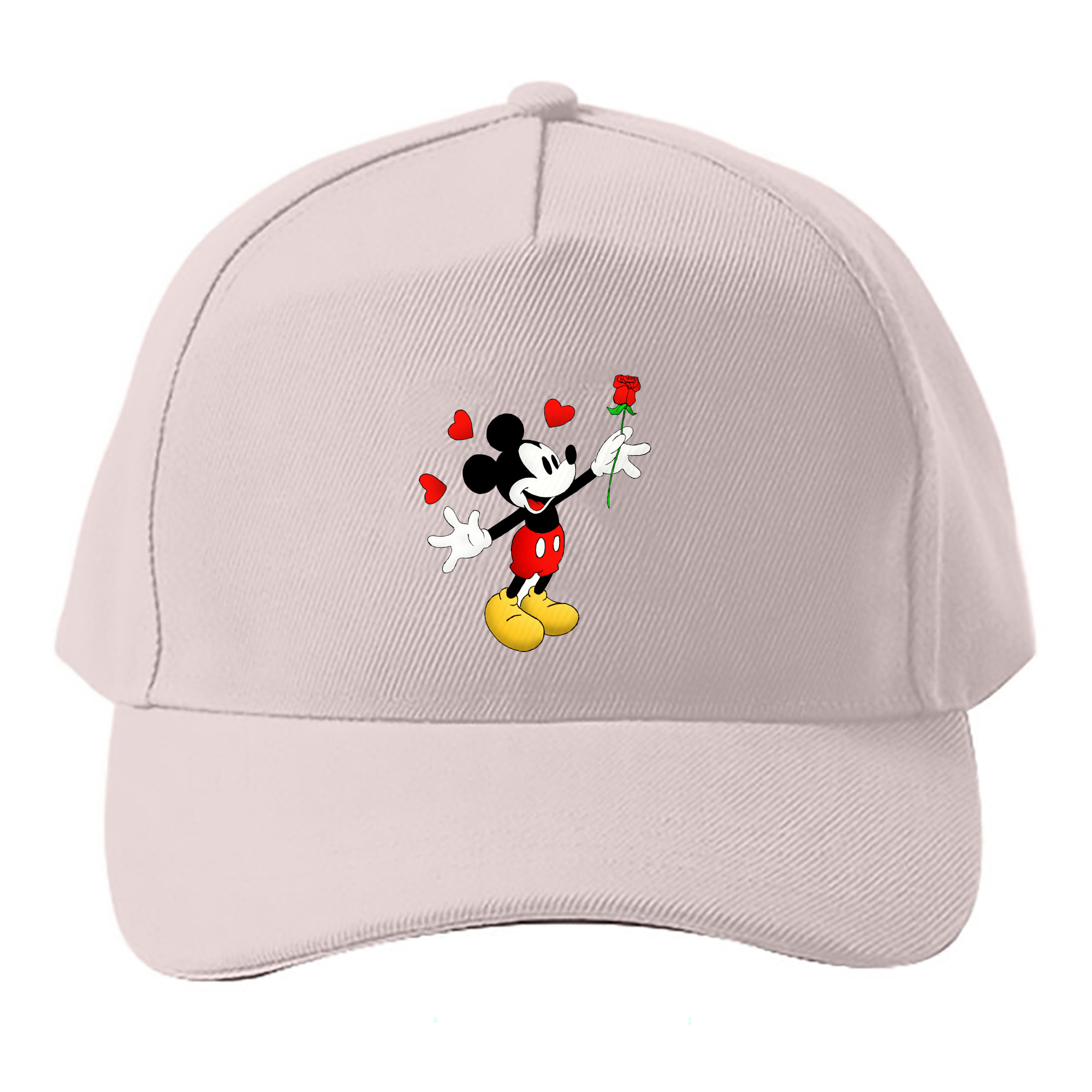 （画像用） ミッキーマウス Mickey Mouse ベースボールキャップ 綿100％ 男女兼用 帽子 スポーツ